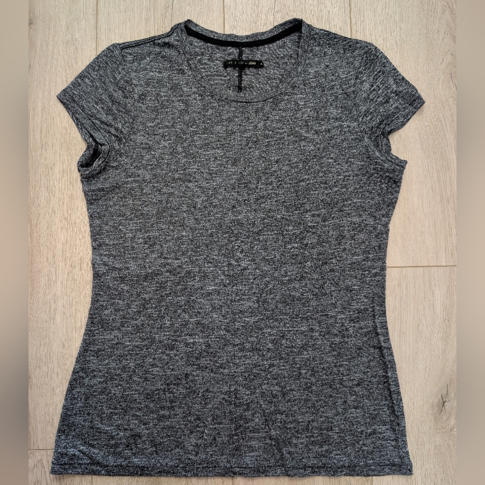 rag & bone/JEAN heathered gray short-sleeve tee